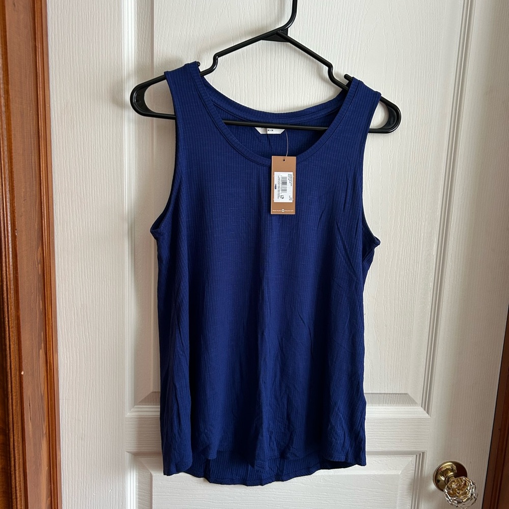 Denver Hayes Deep Blue Tank Top